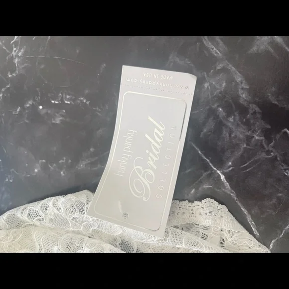 Hanky Panky Wink Plaything Bodysuit with Keyhole White - Picture 6 of 6